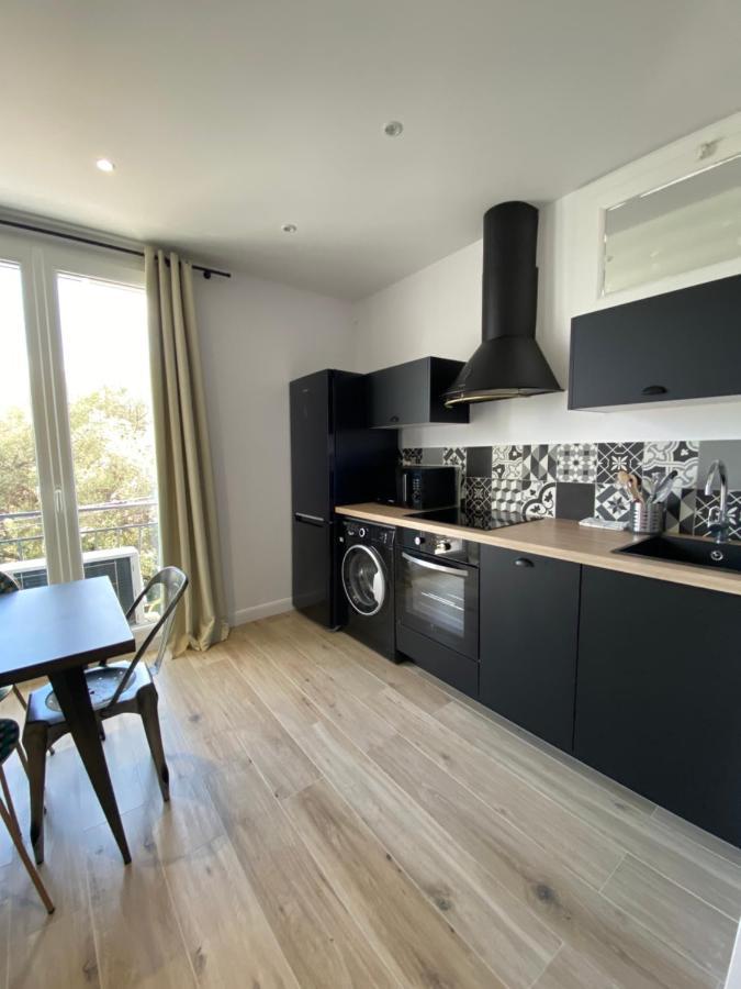 Ajaccio Magnifique T2 45M2 Neuf 5 Personnes Clim Wifi Stationnement Gratuit Centre Ville Plage A 300M Екстериор снимка